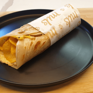 Paratha Roll, Omelette