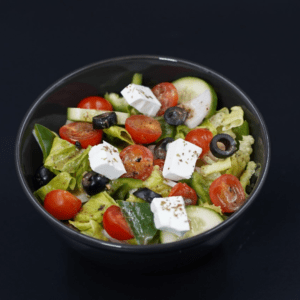 Greek Veg Salad, Feta Cheese