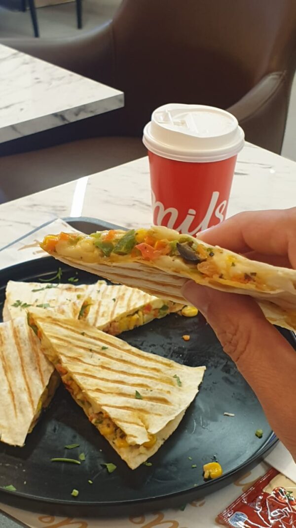 Quesadilla, Cheesy Crunch (Veg)
