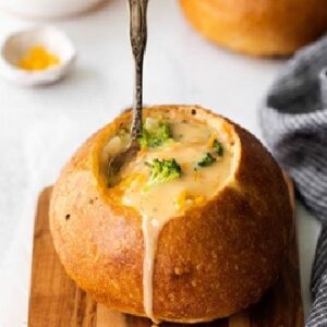 Baguette Bowl Fillz, Creamy Chicken Soup