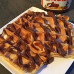 Waffles Crunch, Nutella Cream (Belgian) <br> وافل كرانش، كريمة نوتيلا (بلجيكي)