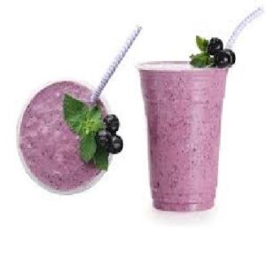 Blueberry Smoothie <br> سموثي التوت الأزرق