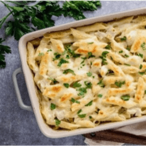 Baked Chicken Cheese Pasta