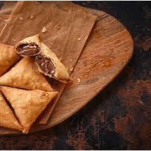 Nutella Nuts Samosas