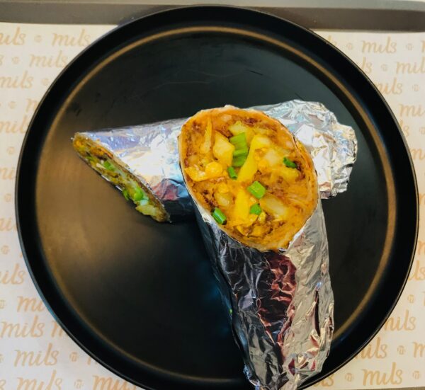 Burrito Double Up Veg Wrap <br> لفائف بوريتو الخضار