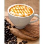 Caramel Latte (Hot) <br> لاتيه الكراميل (ساخن)
