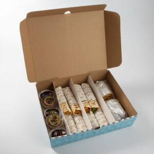 milsCrescent Ifthar / Ramadan Box - Wraps <br> ميلز كريسنت - علبة إفطار/رمضان - لفائف