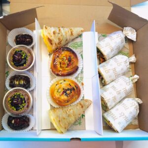 milsCrescent Iftar / Ramadan Box - Desi Wraps <br> ميلز كريسنت - صندوق إفطار/رمضان - لفائف ديزي